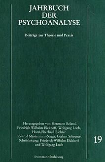 Produktbild: Jahrbuch der Psychoanalyse / Band 19