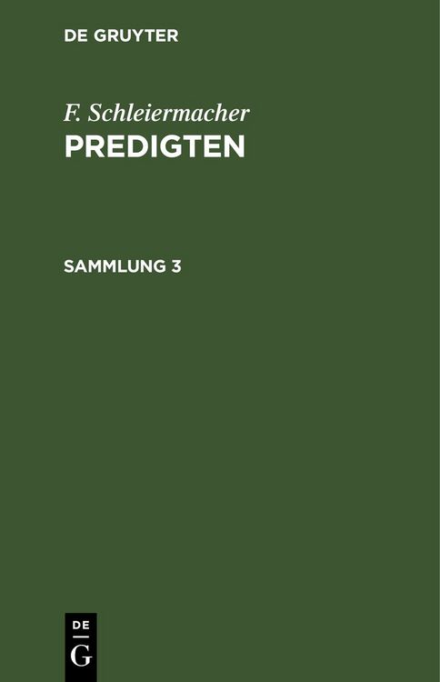 Produktbild: Predigten. Sammlung 3