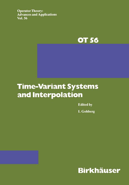 Produktbild: Time-Variant Systems and Interpolation