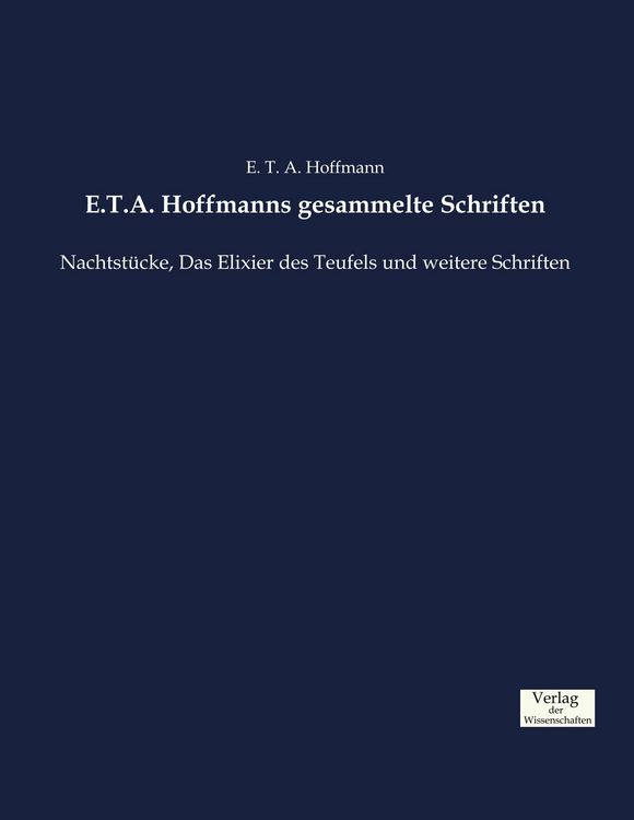 Produktbild: E.T.A. Hoffmanns gesammelte Schriften