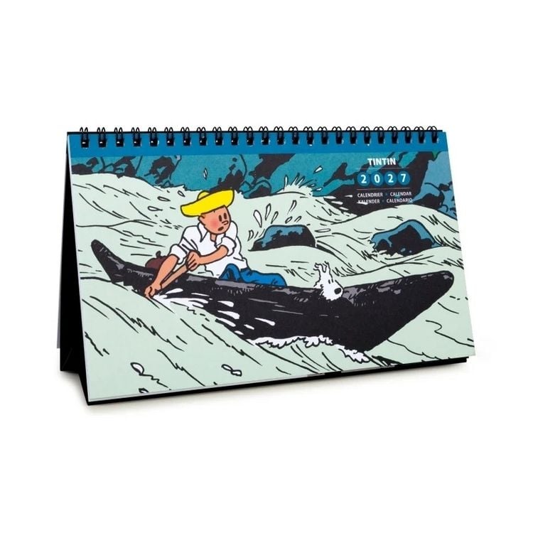 Produktbild: Tim & Struppi Tischkalender 2027