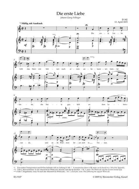Produktbild: Schubert, F: Lieder f&uuml;r Singstimme u. Klavier 7