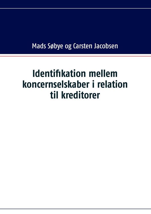 Produktbild: Identifikation mellem koncernselskaber i relation til kreditorer