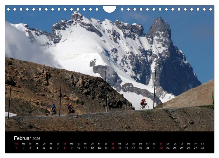 Produktbild: Alpenp&auml;sse auf dem Rennrad Vol. 1 (Wandkalender 2026 DIN A4 quer), CALVENDO Monatskalender