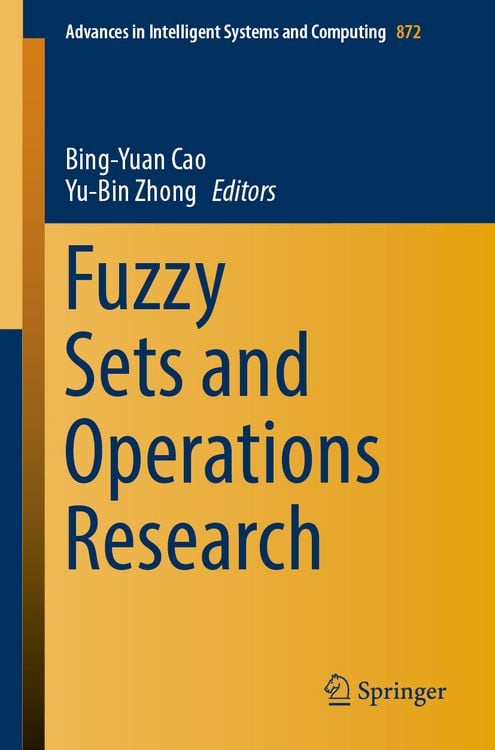 Produktbild: Fuzzy Sets and Operations Research