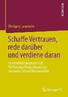 Produktbild: Schaffe Vertrauen, rede dar&uuml;ber und verdiene daran
