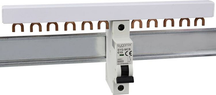 Produktbild: Sygonix SY-6440890 SYG-MCB 1P/C13/6KA Leitungsschutzschalter 1polig 13A 240 V/AC