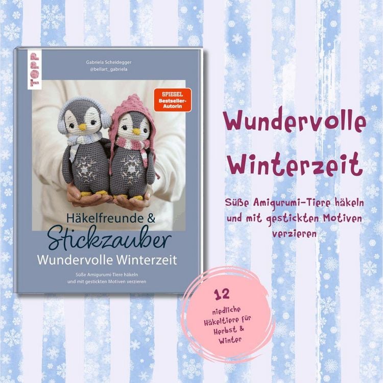 Produktbild: H&auml;kelfreunde & Stickzauber &ndash; Wundervolle Winterzeit