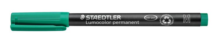 Produktbild: STAEDTLER OHPen Lumocolor 317 perm gr&uuml;n