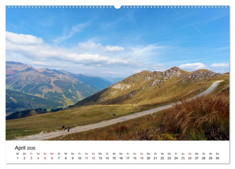 Produktbild: Die Gasteiner Berge Im Sp&auml;tsommer (Wandkalender 2026 DIN A2 quer), CALVENDO Monatskalender