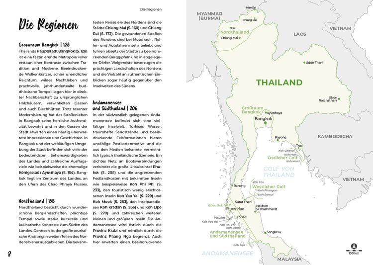 Produktbild: Reiserouten durch Thailand: Reiseplanung, Highlights, Inspirationen