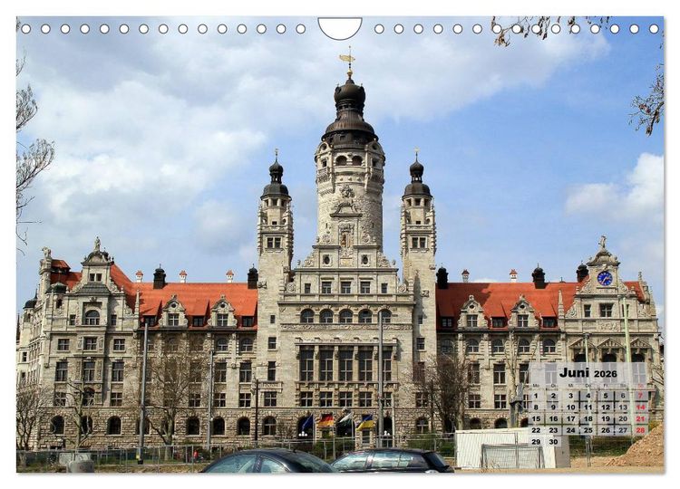 Produktbild: 1000 Jahre Leipzig (1015 - 2026) (Wandkalender 2026 DIN A4 quer), CALVENDO Monatskalender