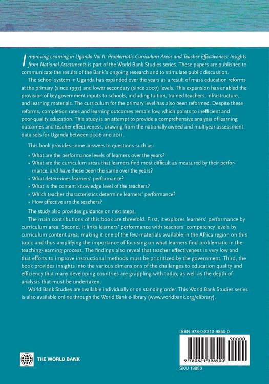 Produktbild: Improving Learning in Uganda, Volume II