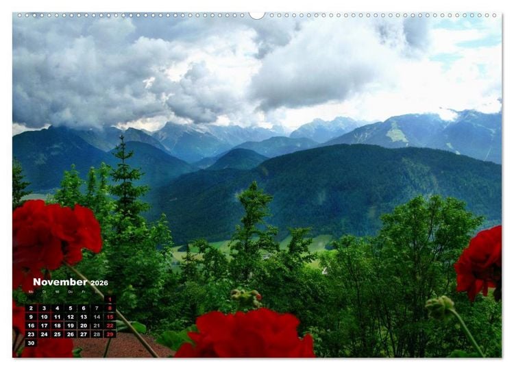 Produktbild: Unterwegs in Tirol (hochwertiger Premium Wandkalender 2026 DIN A2 quer), Kunstdruck in Hochglanz