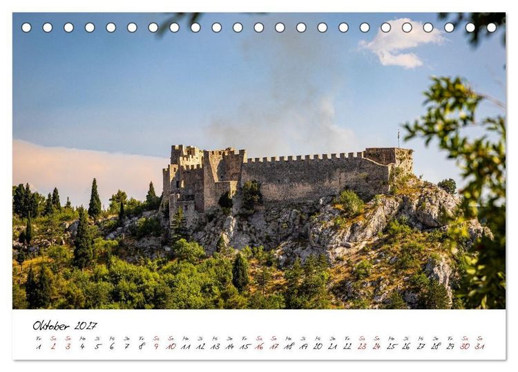 Produktbild: Bosnien-Herzegowina, unber&uuml;hrte Natur und touristische Highlights (Tischkalender 2027 DIN A5 quer), CALVENDO Monatskalender