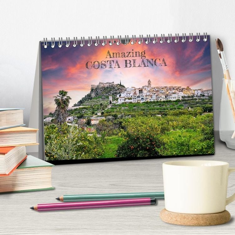 Produktbild: Amazing Costa Blanca (Desk Calendar 2027 DIN A5 landscape), CALVENDO 12 Month DeskCalendar