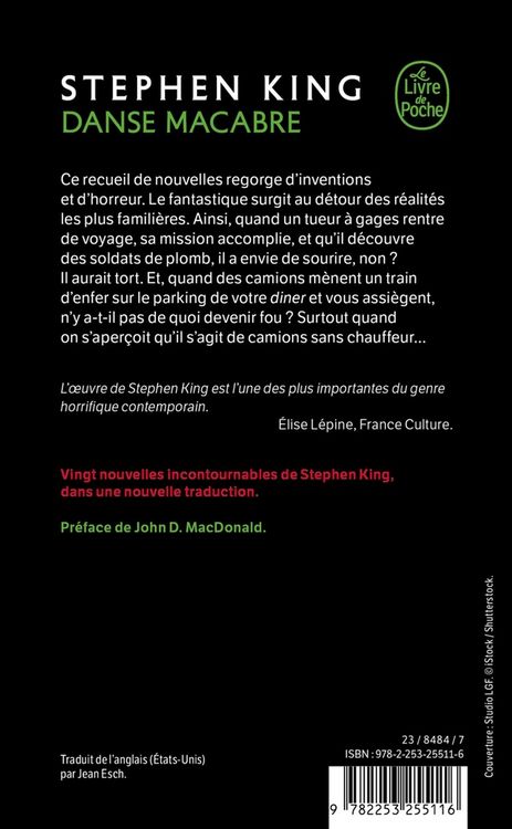 Produktbild: Danse macabre nouvelle traduction