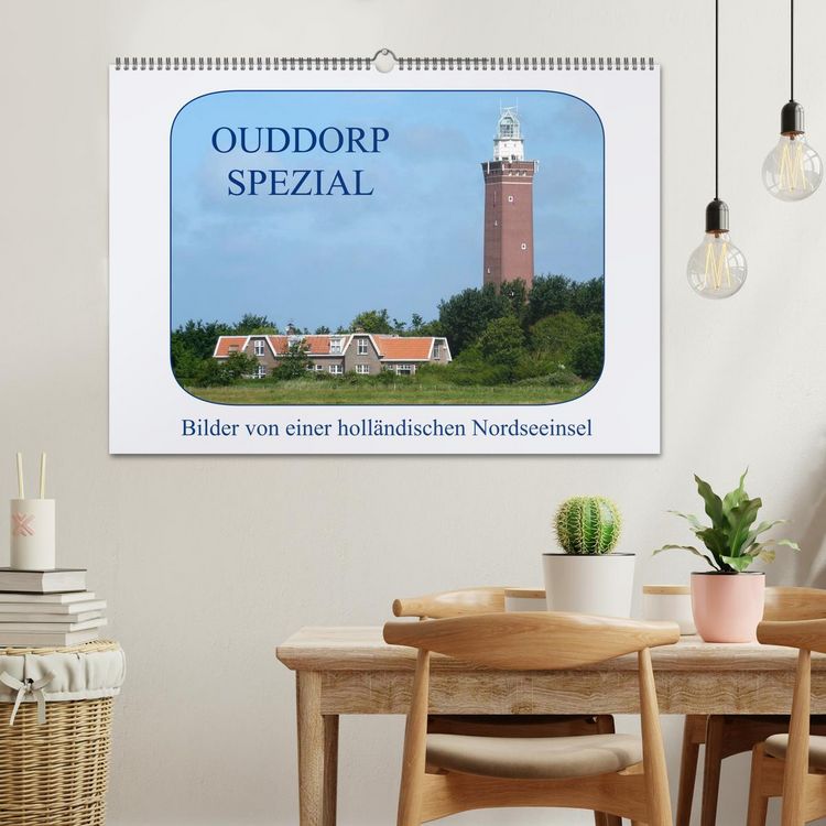 Produktbild: Ouddorp Spezial / Bilder von einer holl&auml;ndischen Nordseeinsel (Wandkalender 2026 DIN A2 quer), CALVENDO Monatskalender