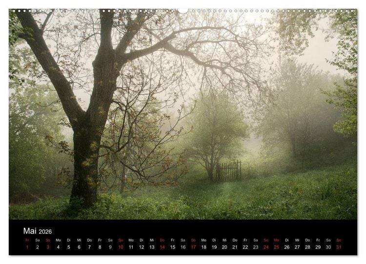 Produktbild: M&auml;rchenkulissen - Landschaften der Oberpfalz (Wandkalender 2026 DIN A2 quer), CALVENDO Monatskalender