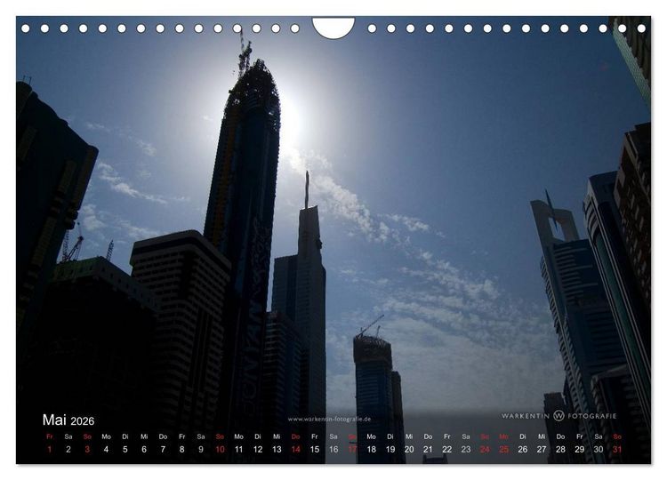 Produktbild: Faszinierendes Dubai (Wandkalender 2026 DIN A4 quer), CALVENDO Monatskalender