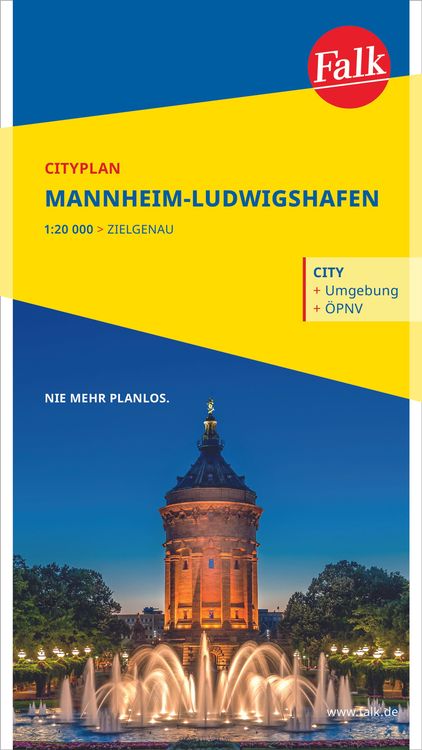 Bild vom Artikel Falk Cityplan Mannheim-Ludwigshafen 1:22.500 vom Autor 