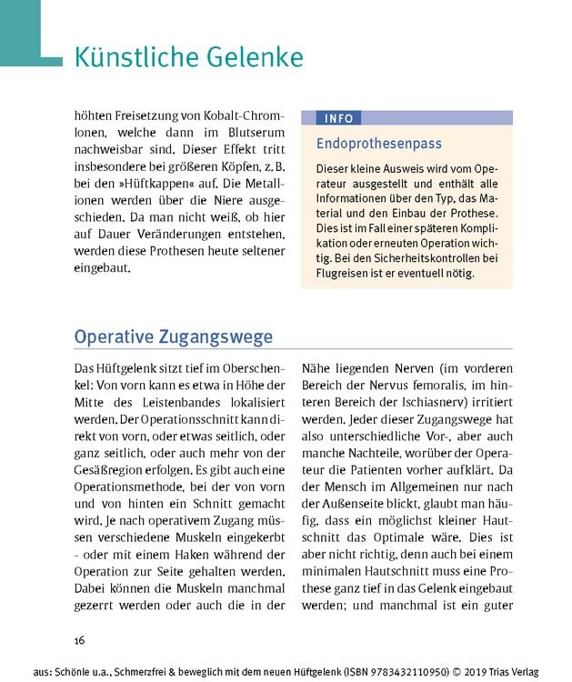 Produktbild: Schmerzfrei & beweglich mit dem neuen H&uuml;ftgelenk