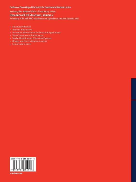 Produktbild: Dynamics of Civil Structures, Volume 2