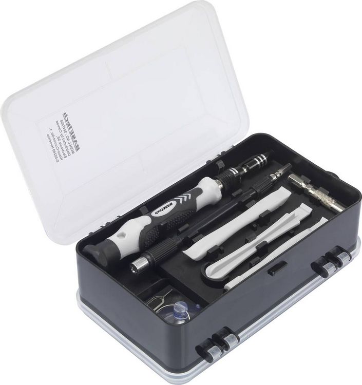 Produktbild: Basetech BT-2247898 Bit-Set 116teilig inkl. Bithalter-Schraubendreher