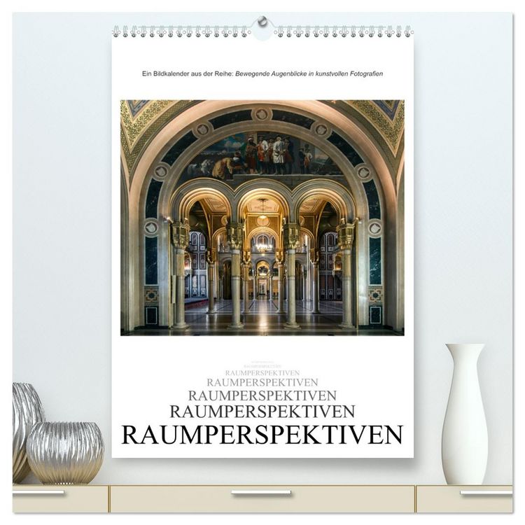 Produktbild: Raumperspektiven (hochwertiger Premium Wandkalender 2026 DIN A2 hoch), Kunstdruck in Hochglanz