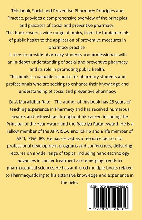 Produktbild: SOCIAL AND PREVENTIVE PHARMACY