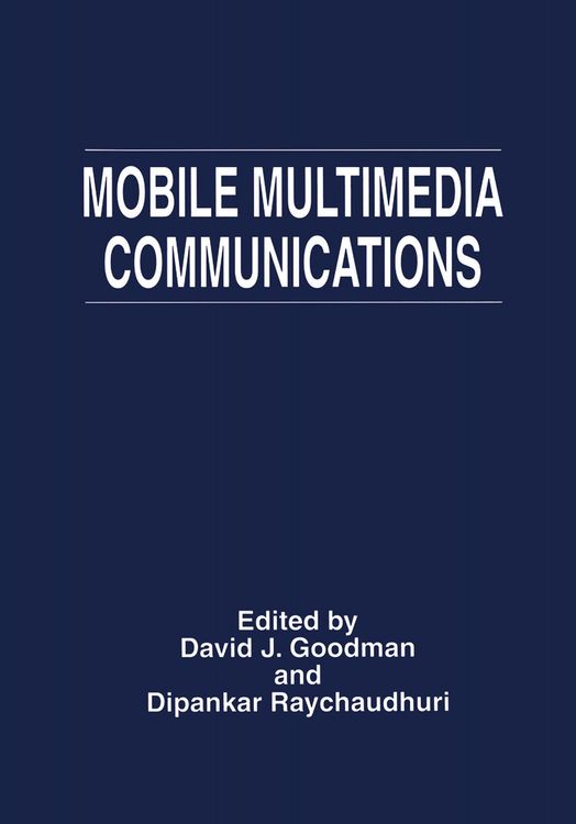 Produktbild: Mobile Multimedia Communications