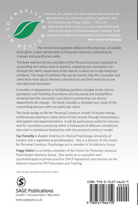 Produktbild: Personal Construct Counselling in Action
