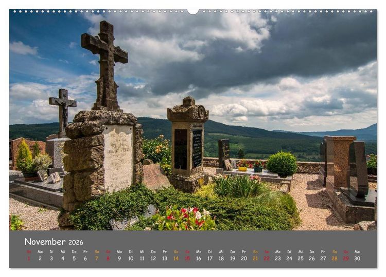Produktbild: Eindr&uuml;cke aus dem Elsass (Wandkalender 2026 DIN A2 quer), CALVENDO Monatskalender