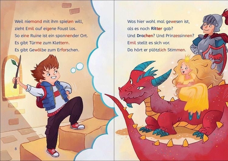 Produktbild: Lesel&ouml;wen 2. Klasse - Reise in den Wald der Drachen
