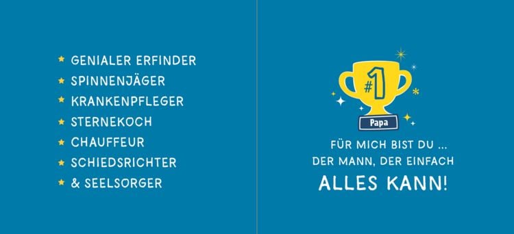 Produktbild: F&uuml;r den besten Papa der Welt
