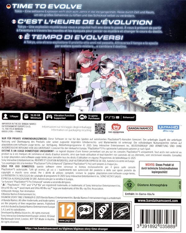 Produktbild: Digimon Story - Time Stranger