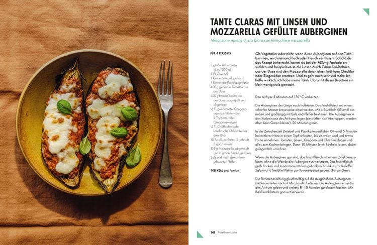 Produktbild: Das Airfryer Kochbuch Italien
