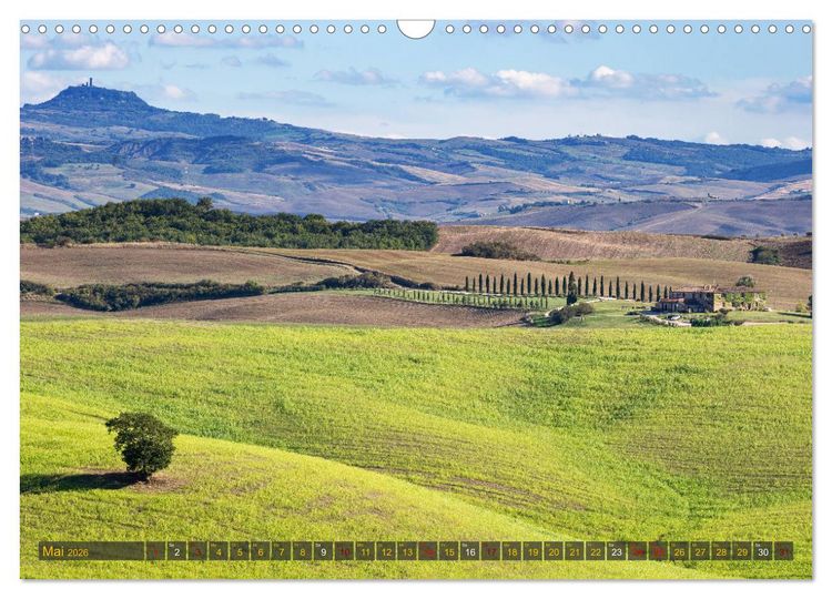 Produktbild: Faszination Toskana (Wandkalender 2026 DIN A3 quer), CALVENDO Monatskalender