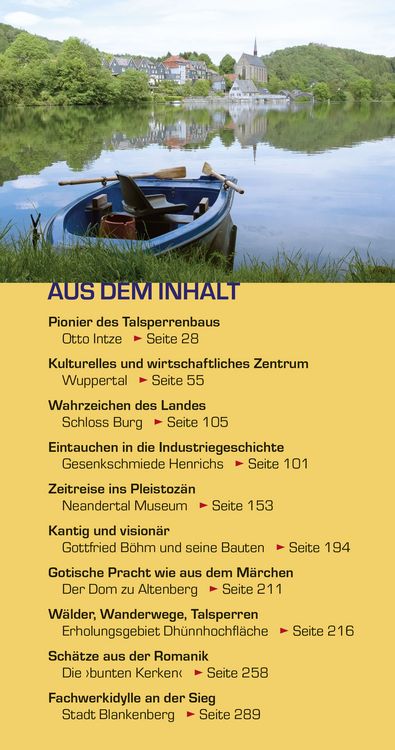 Produktbild: TRESCHER Reisef&uuml;hrer Bergisches Land
