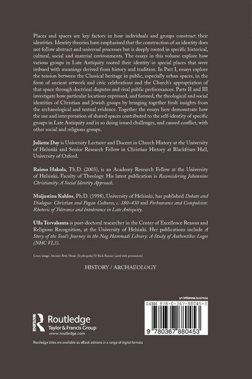 Produktbild: Spaces in Late Antiquity