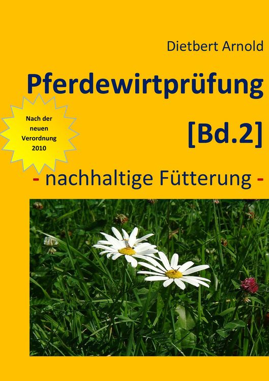 Bild vom Artikel Pferdewirtprüfung [Band 2] vom Autor Dietbert Arnold