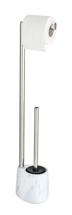 Produktbild: Stand WC-Garnitur Mod. Adrada Keramik, in moderner Marmor-Optik