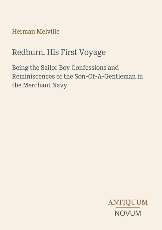 Produktbild: Redburn. His First Voyage