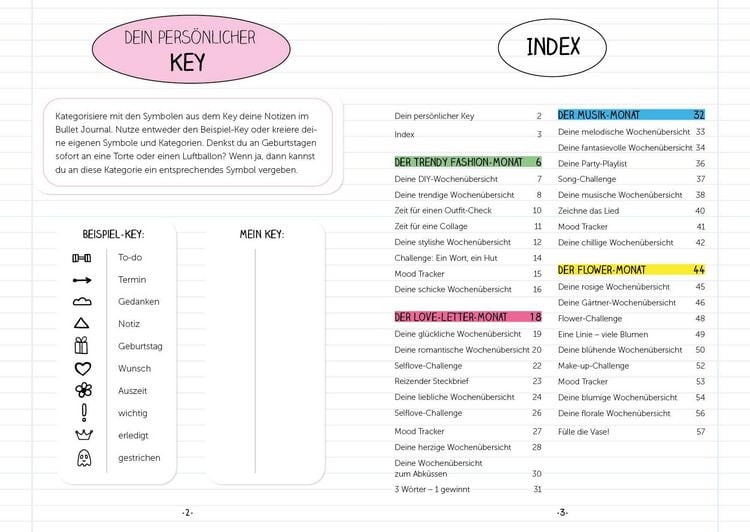 Produktbild: Das reizend kreative Bullet Journal - vom TikTok-Star jessiebluegrey - Bring dein Leben endlich unter Kontrolle