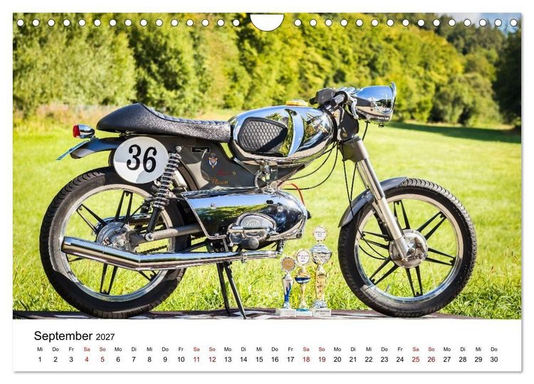 Produktbild: Kreidler-Kult (Wandkalender 2027 DIN A4 quer), CALVENDO Monatskalender