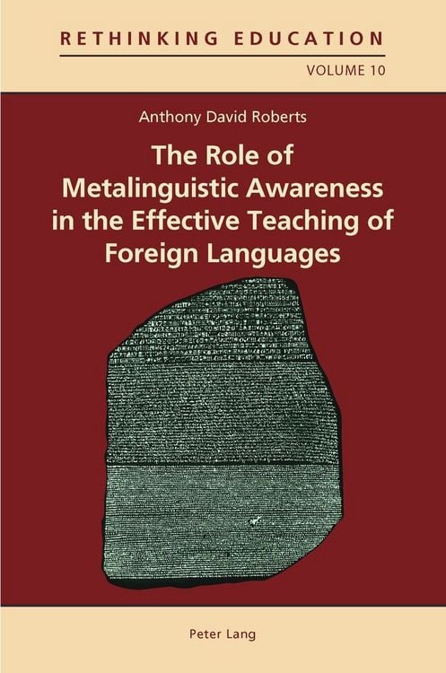 Produktbild: The Role of Metalinguistic Awareness in the Effective Teaching of Foreign Languages