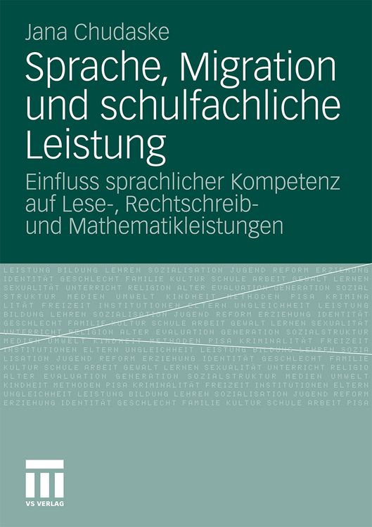 Produktbild: Sprache, Migration und schulfachliche Leistung