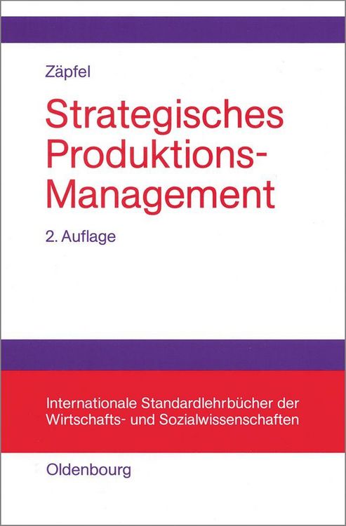Produktbild: Strategisches Produktions-Management