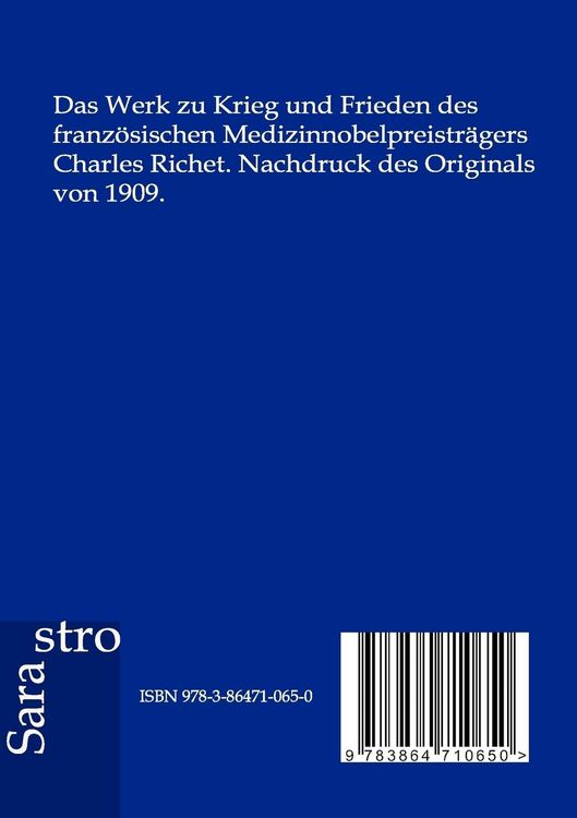 Produktbild: Die Vergangenheit des Krieges und die Zukunft des Friedens