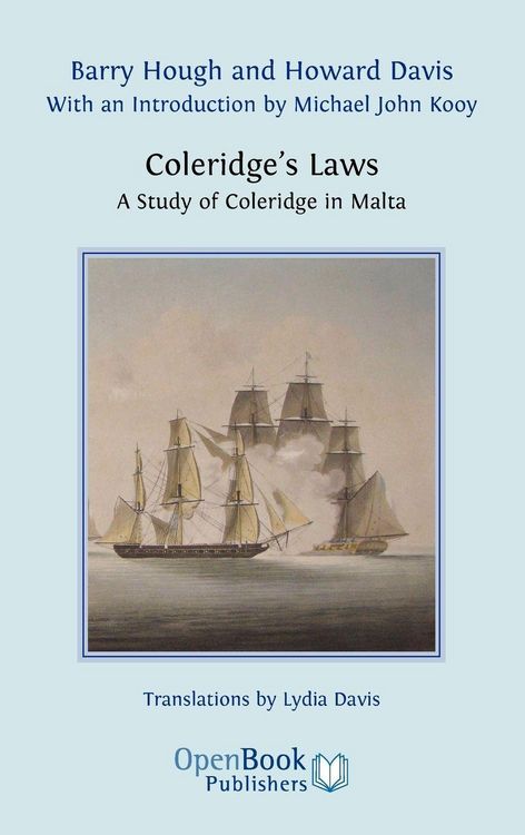 Produktbild: Coleridge's Laws. a Study of Coleridge in Malta.